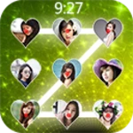 love lock screen android application logo